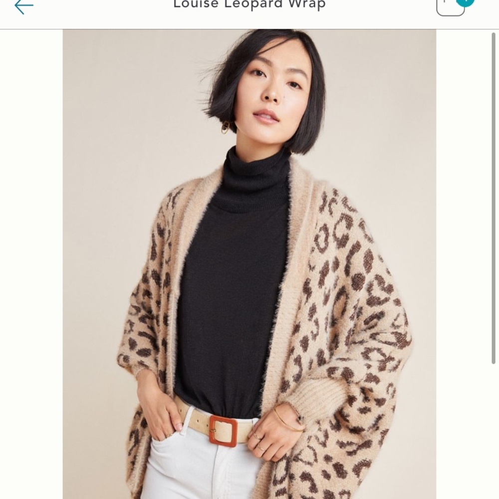 Louise leopard wrap  🐆